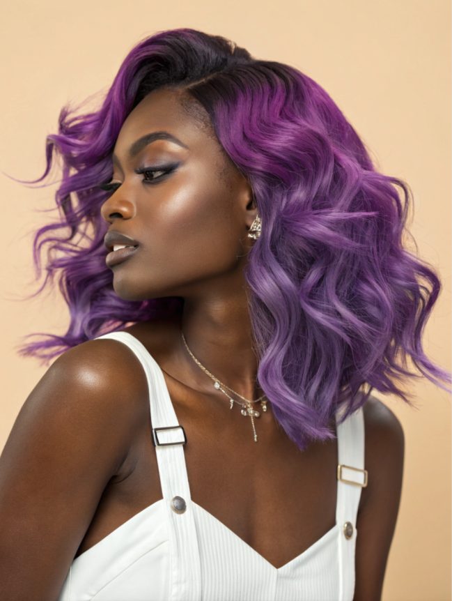 Winter Hair Color Ideas for Black Women