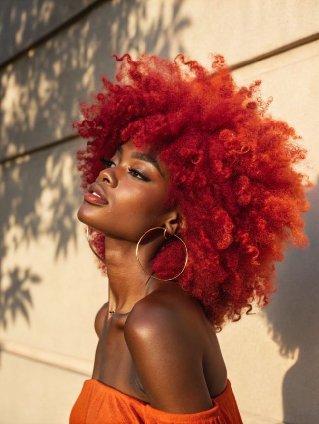 Winter Hair Color Ideas for Black Women