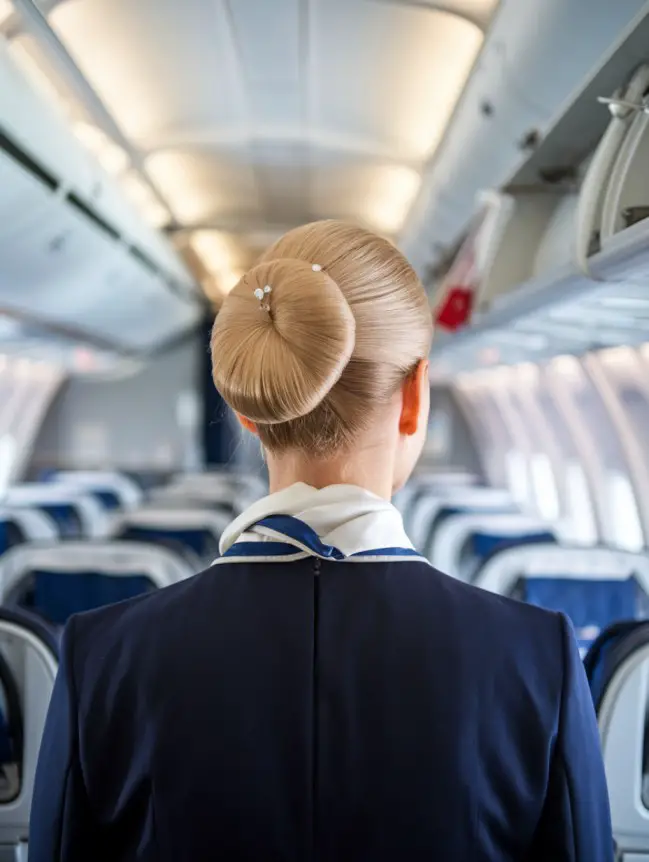 Top 10 Cabin Crew Hairstyles For Female Flight Attendants