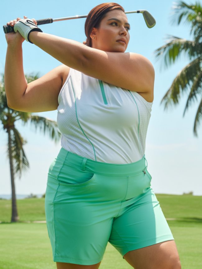 plus size women's golf outfits