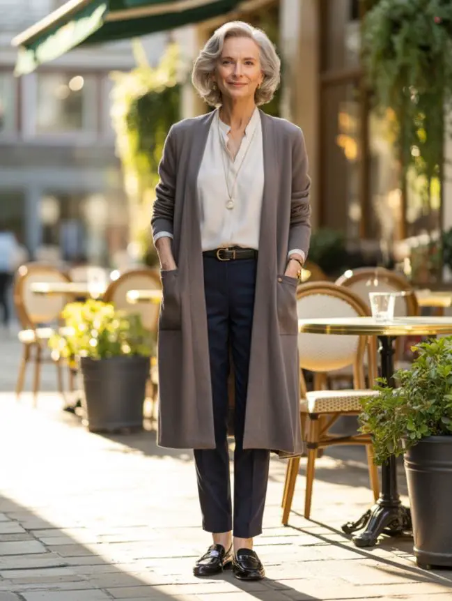Flattering Winter Outfit Combinations for Senior Women