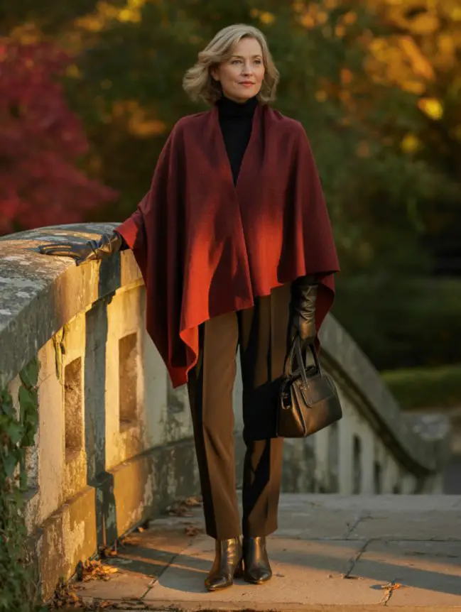 Flattering Winter Outfit Combinations for Senior Women
