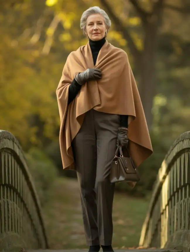 Flattering Winter Outfit Combinations for Senior Women