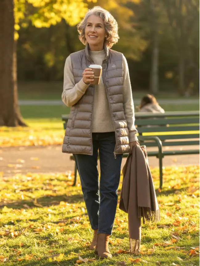 Flattering Winter Outfit Combinations for Senior Women