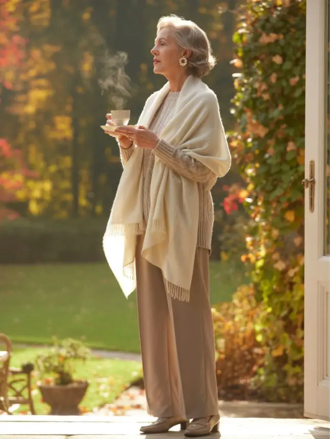 Flattering Winter Outfit Combinations for Senior Women