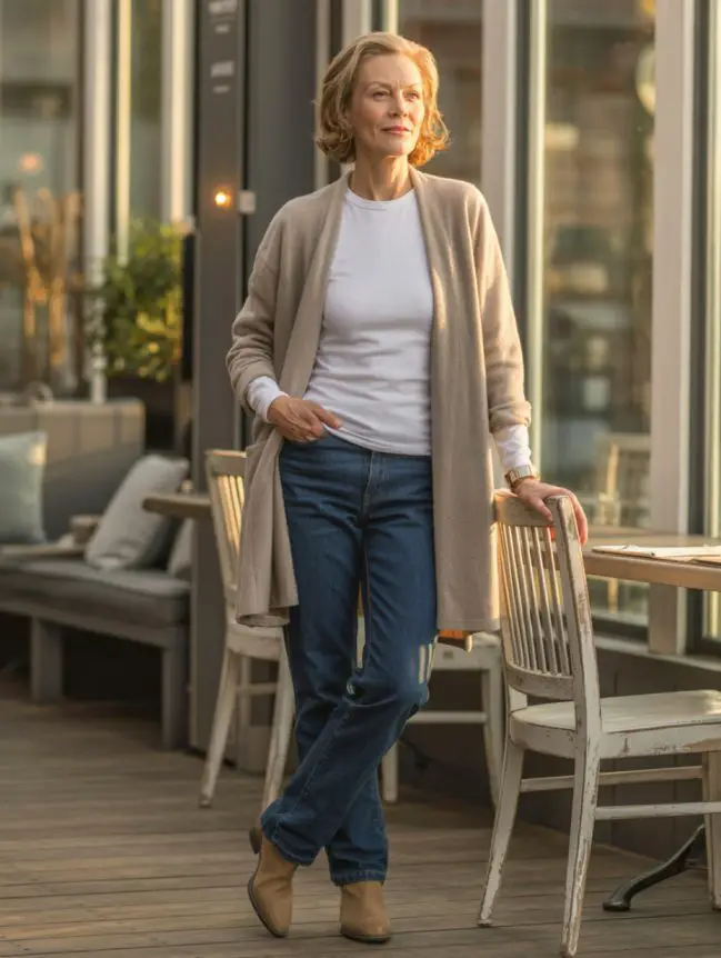 Flattering Winter Outfit Combinations for Senior Women