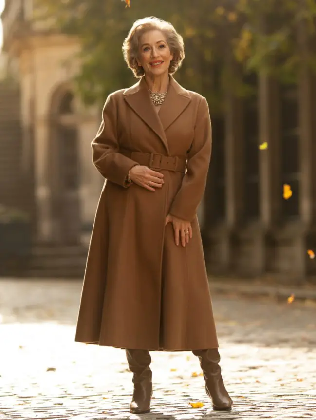 Flattering Winter Outfit Combinations for Senior Women