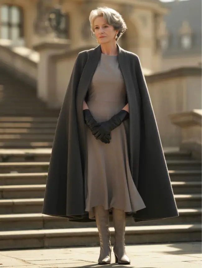 Flattering Winter Outfit Combinations for Senior Women
