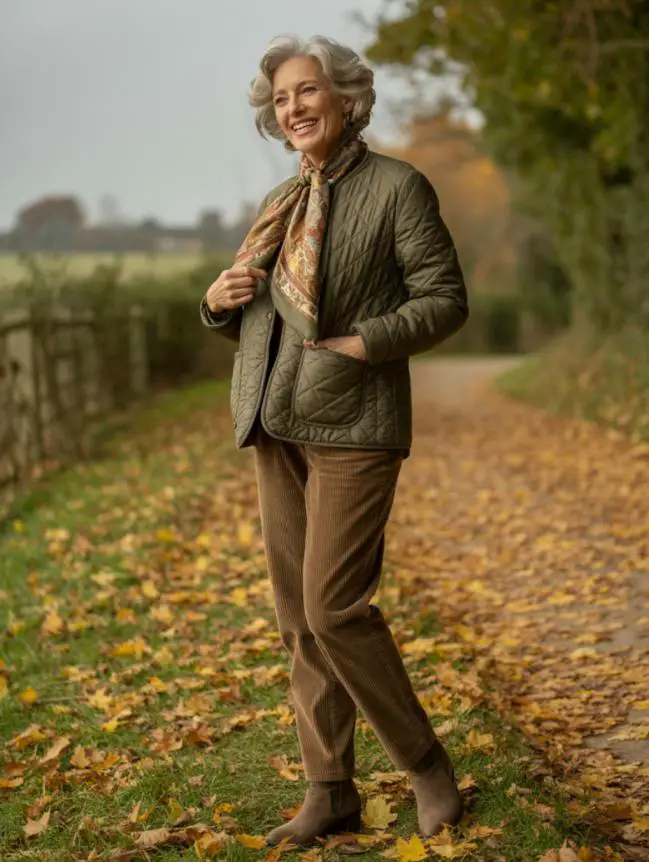 Flattering Winter Outfit Combinations for Senior Women