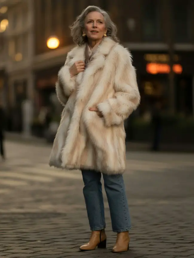 Flattering Winter Outfit Combinations for Senior Women