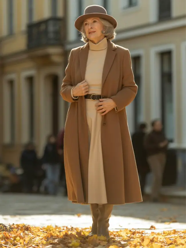 Flattering Winter Outfit Combinations for Senior Women