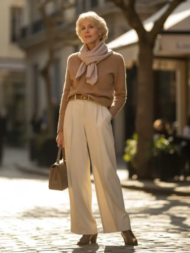 Flattering Winter Outfit Combinations for Senior Women