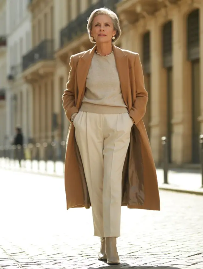 Flattering Winter Outfit Combinations for Senior Women