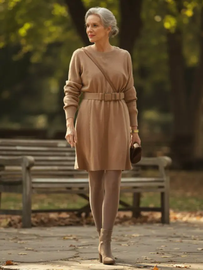 Flattering Winter Outfit Combinations for Senior Women