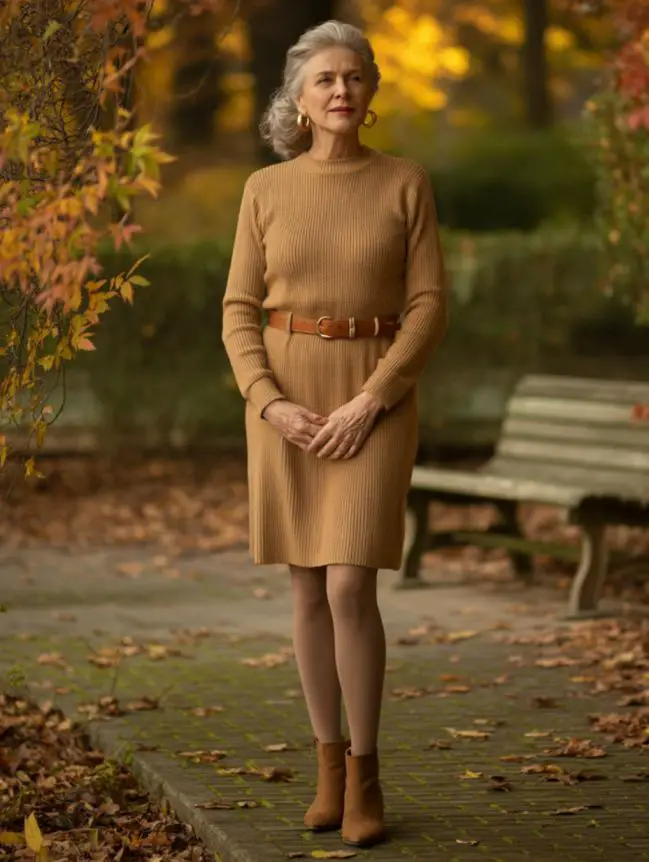 Flattering Winter Outfit Combinations for Senior Women