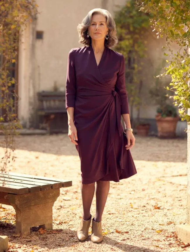 Flattering Winter Outfit Combinations for Senior Women