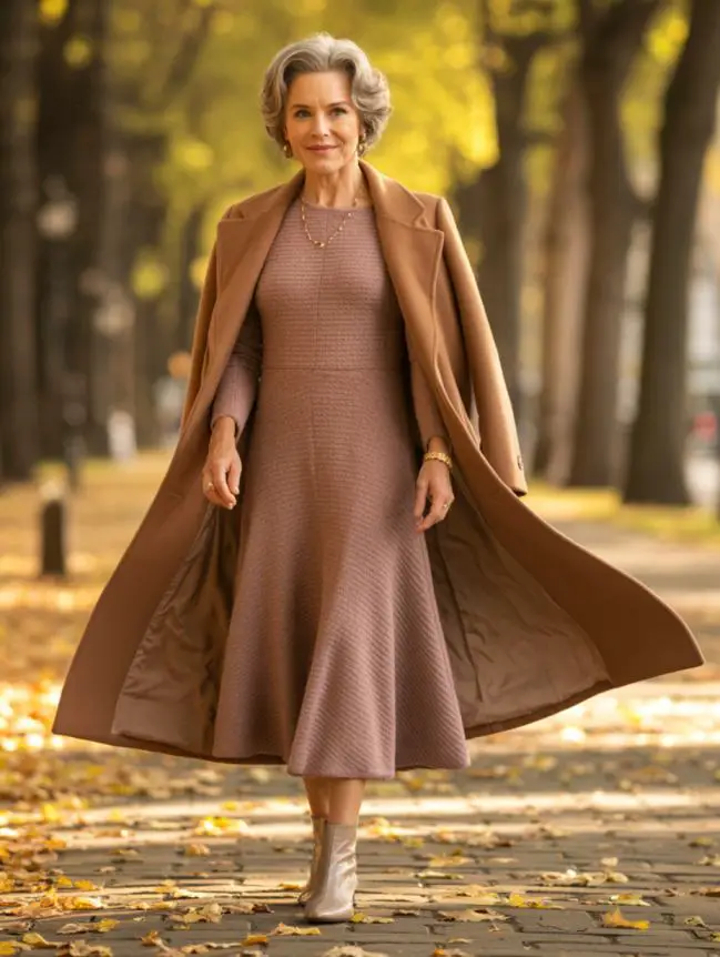 Flattering Winter Outfit Combinations for Senior Women