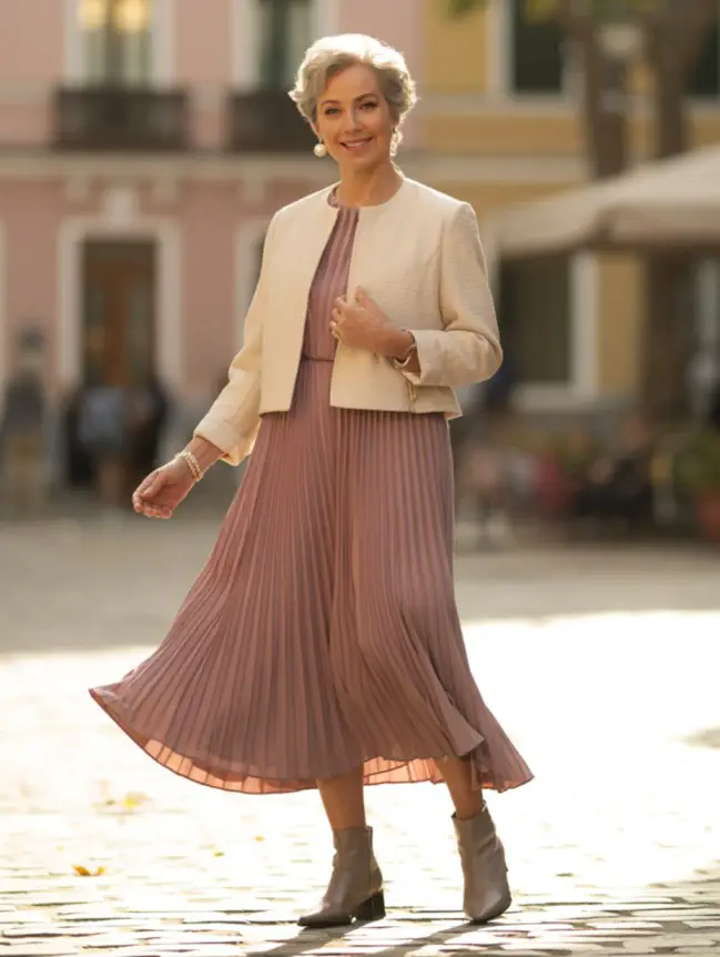 Flattering Winter Outfit Combinations for Senior Women