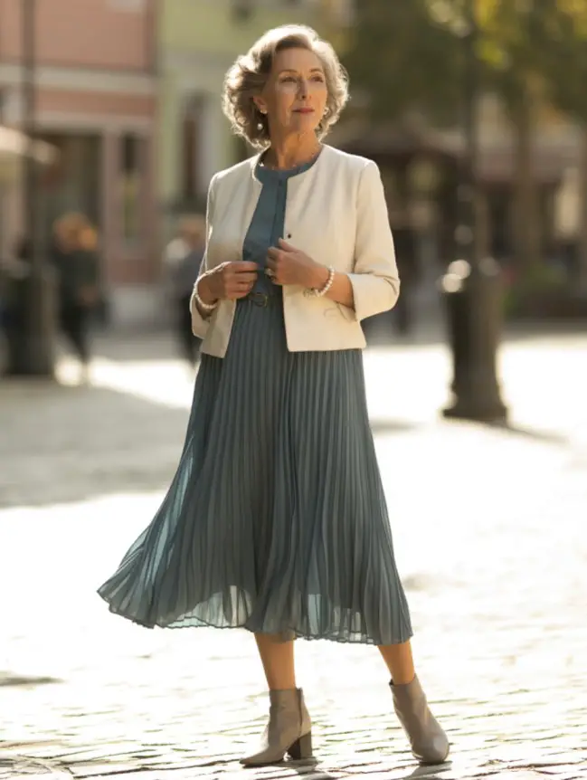 Flattering Winter Outfit Combinations for Senior Women