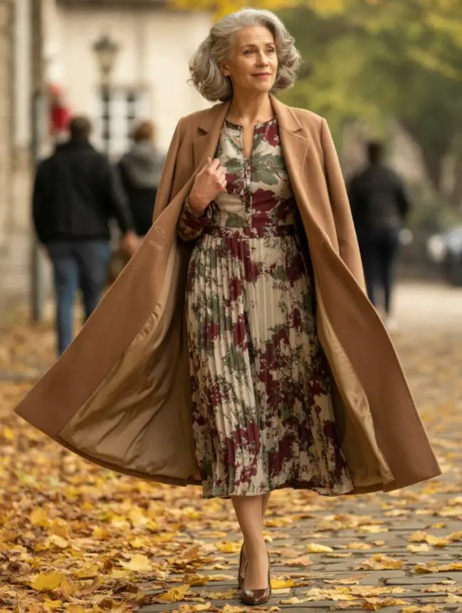 Flattering Winter Outfit Combinations for Senior Women
