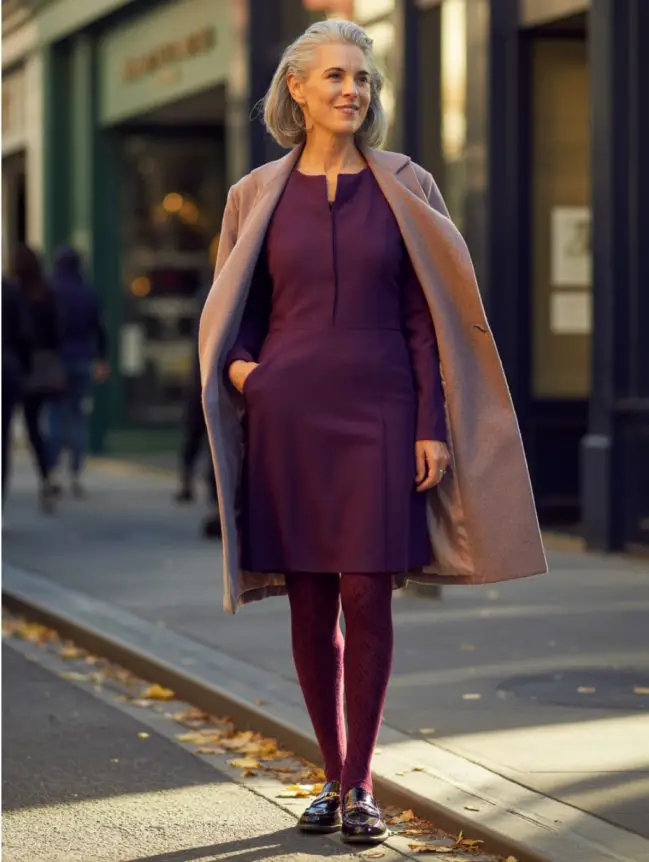 Flattering Winter Outfit Combinations for Senior Women