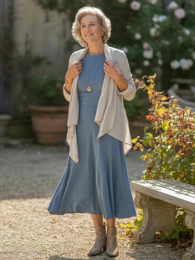 Flattering Winter Outfit Combinations for Senior Women