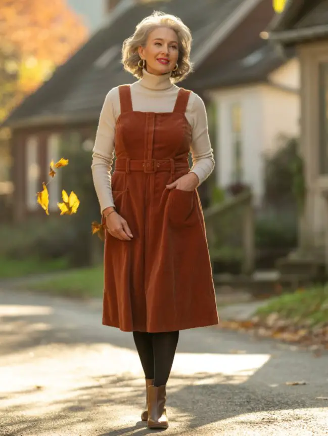 Flattering Winter Outfit Combinations for Senior Women