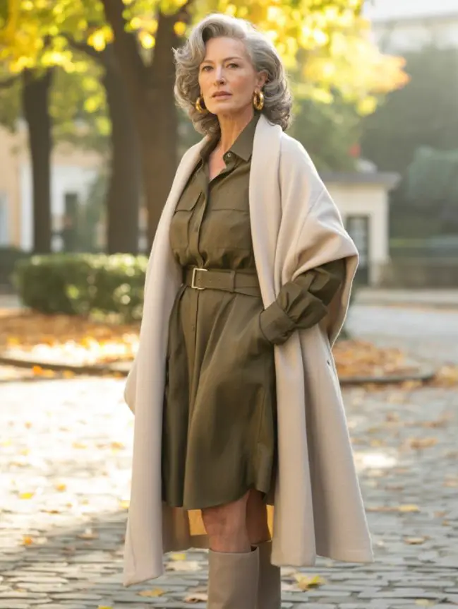 Flattering Winter Outfit Combinations for Senior Women