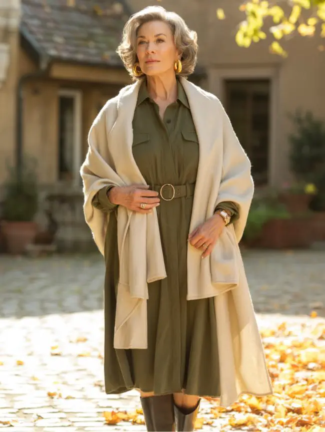 Flattering Winter Outfit Combinations for Senior Women