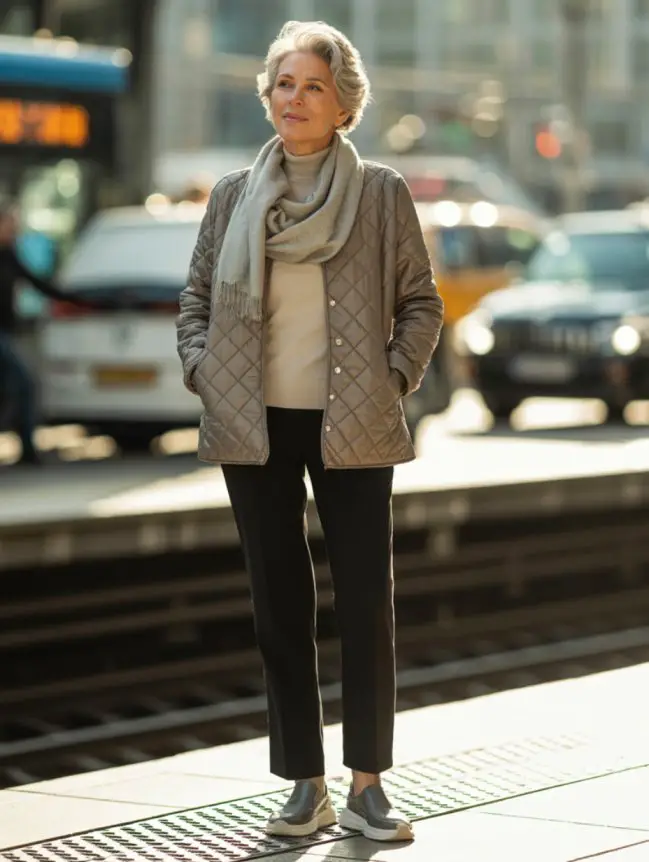 Flattering Winter Outfit Combinations for Senior Women