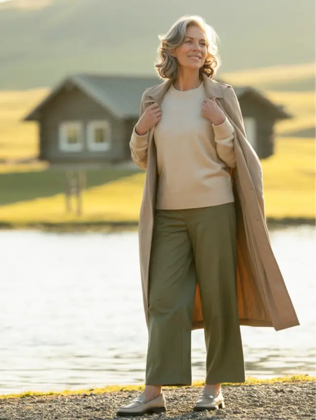 Flattering Winter Outfit Combinations for Senior Women