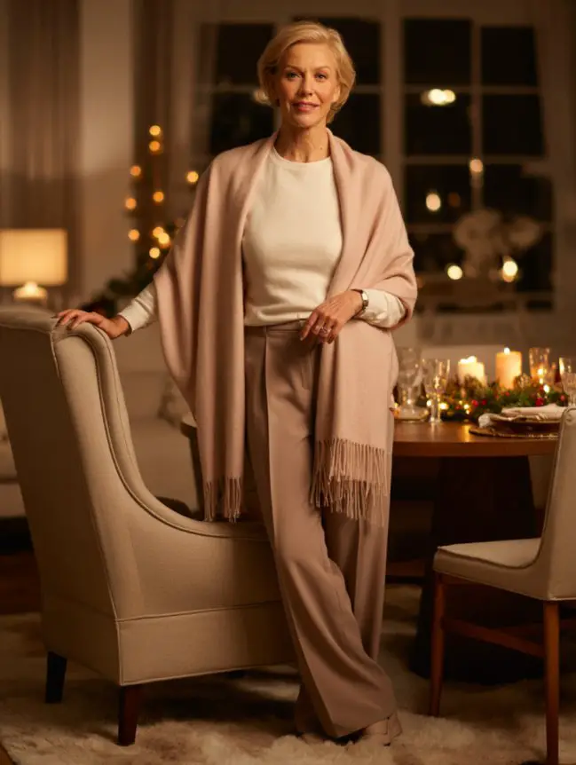 Flattering Winter Outfit Combinations for Senior Women