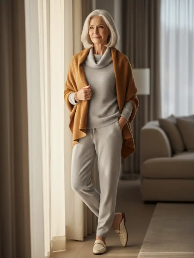 Winter Road Trip Outfits for Women Over 60