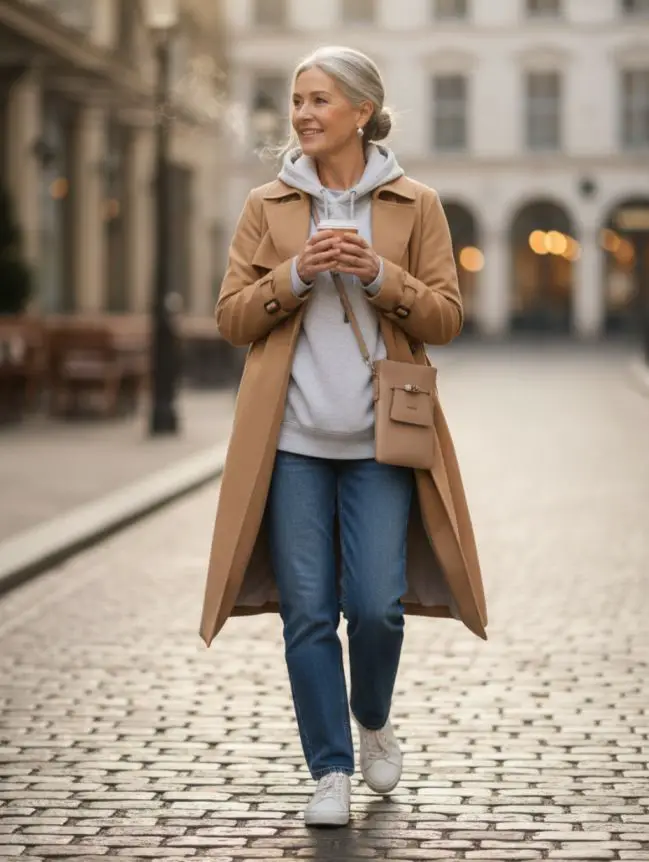 Winter Road Trip Outfits for Women Over 60