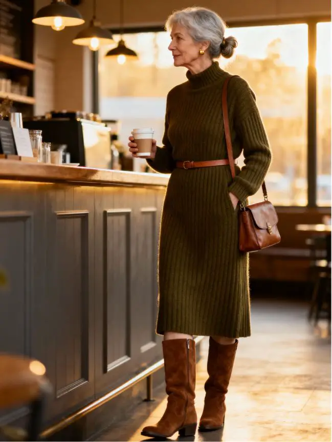 Winter Road Trip Outfits for Women Over 60