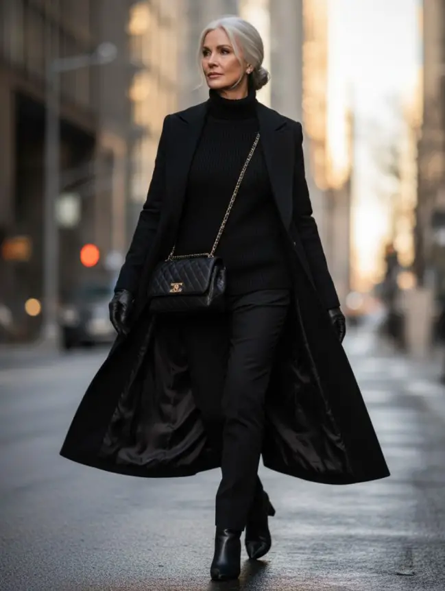 Winter Road Trip Outfits for Women Over 60