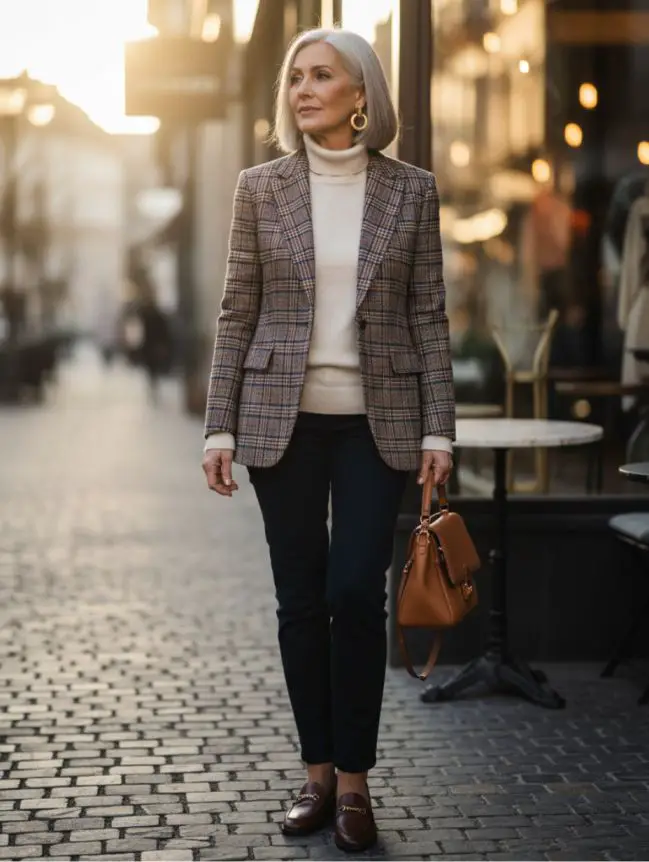 Winter Road Trip Outfits for Women Over 60