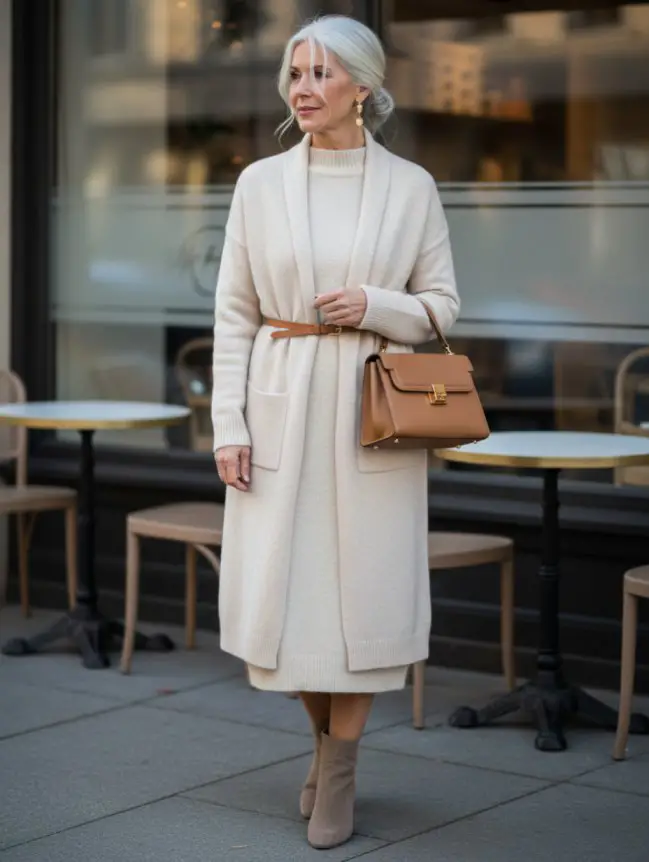 Winter Road Trip Outfits for Women Over 60