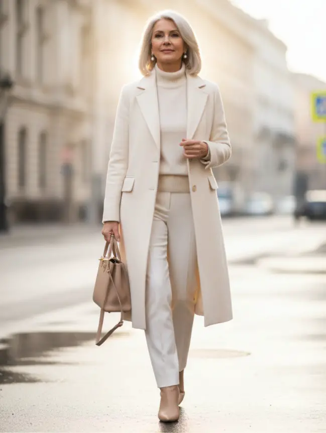 Winter Road Trip Outfits for Women Over 60