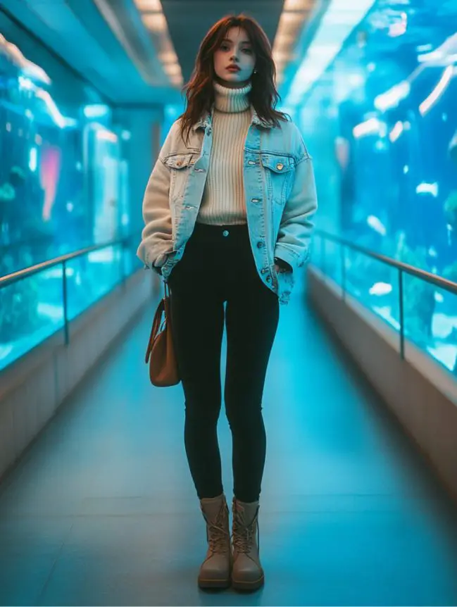 aquarium winter outfit ideas for women