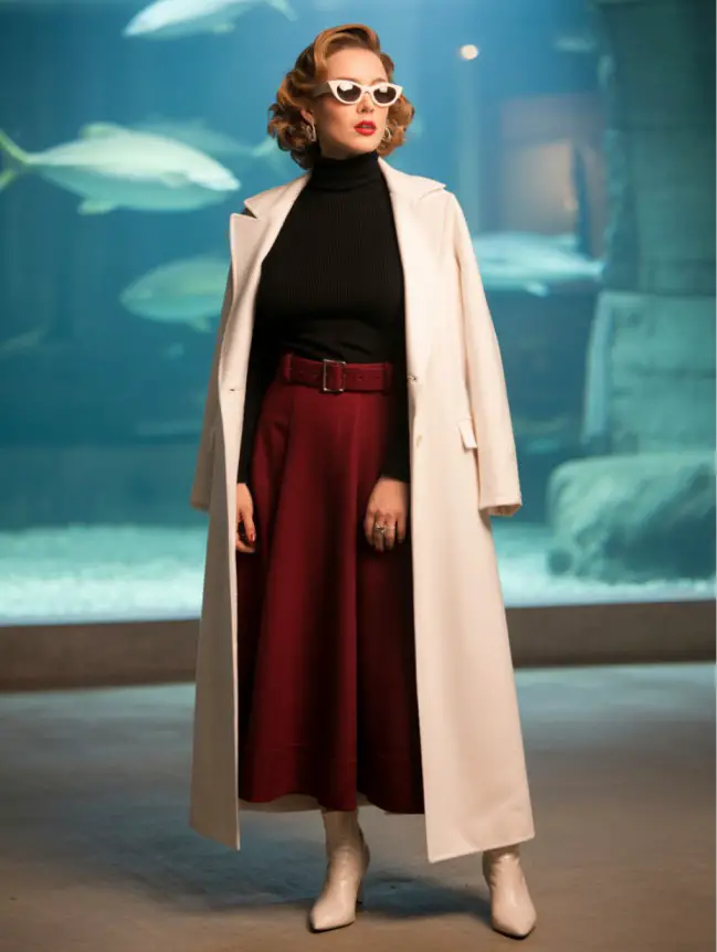 aquarium winter outfit ideas for women