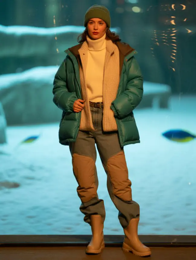 aquarium winter outfit ideas for women