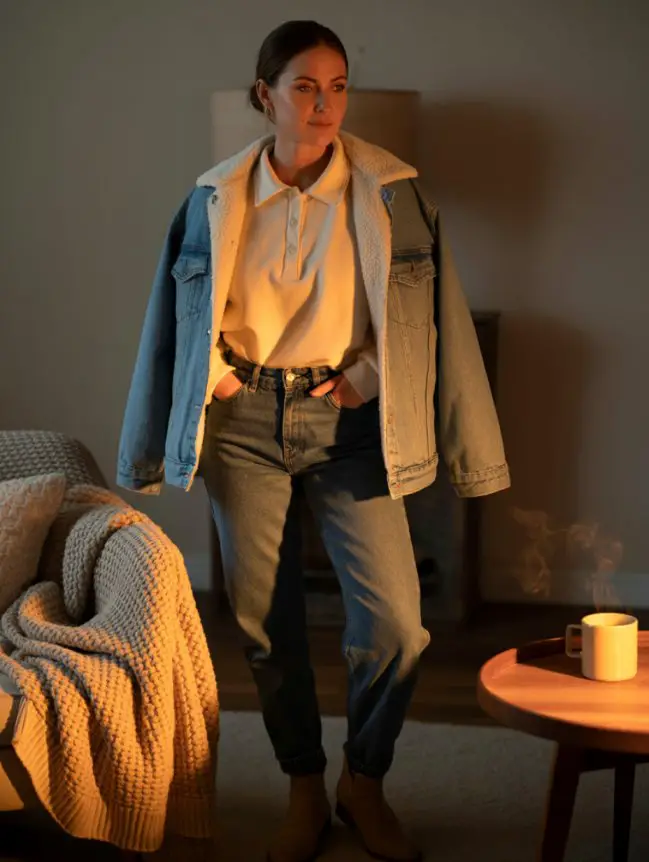 winter bonfire outfit ideas for women