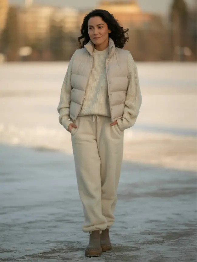 winter bonfire outfit ideas for women