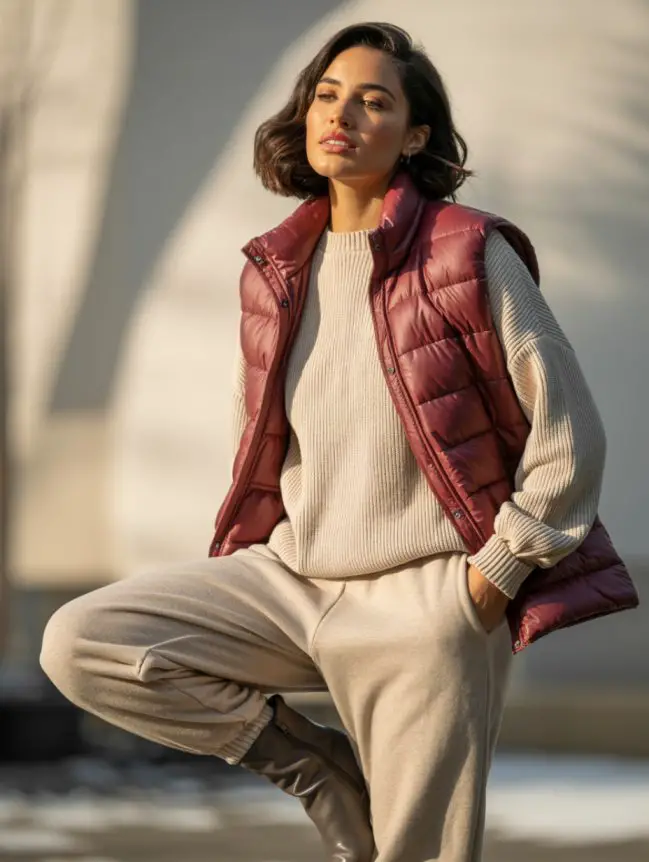 winter bonfire outfit ideas for women