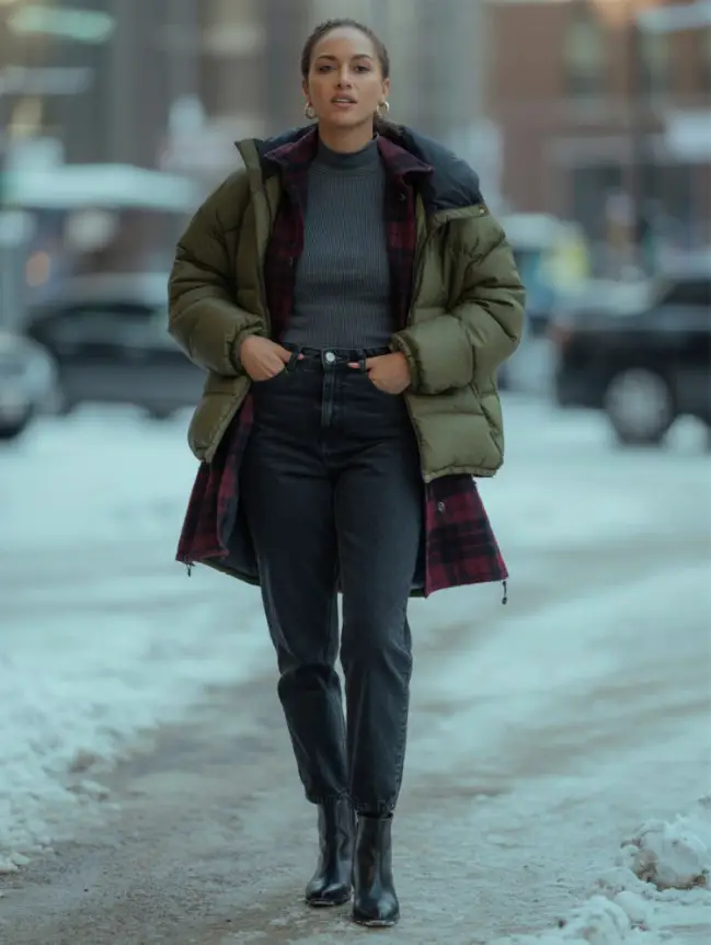 winter bonfire outfit ideas for women