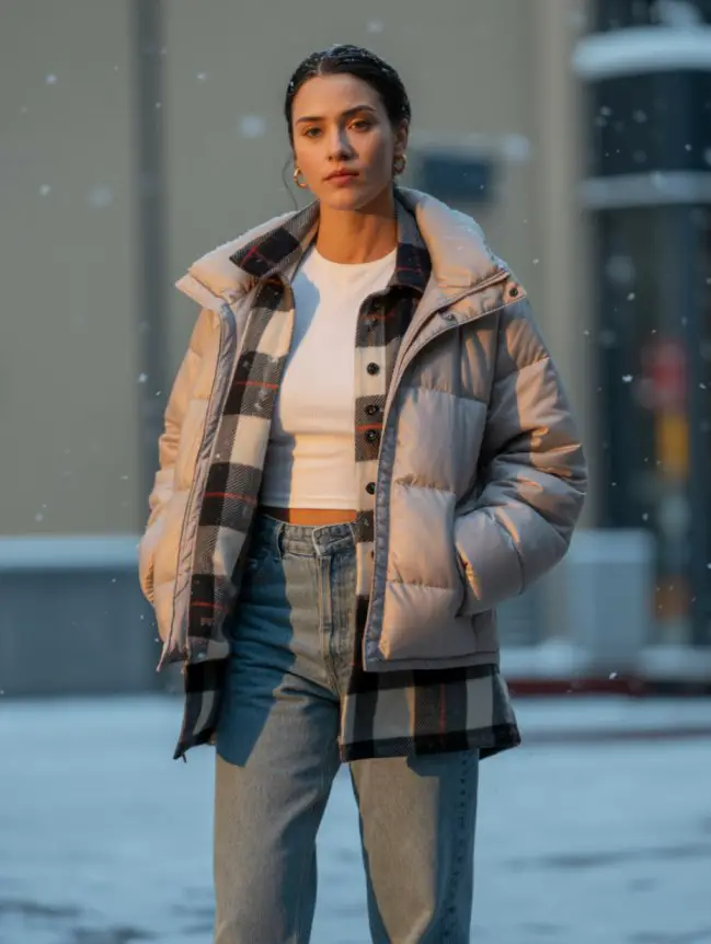 winter bonfire outfit ideas for women