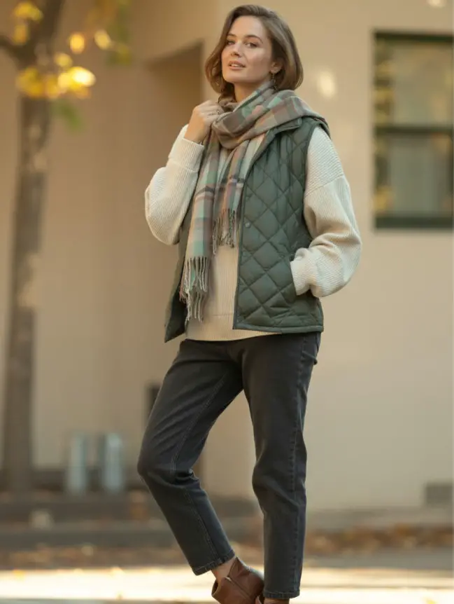 winter bonfire outfit ideas for women