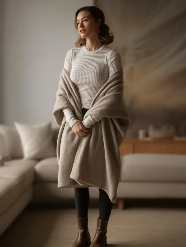 winter bonfire outfit ideas for women