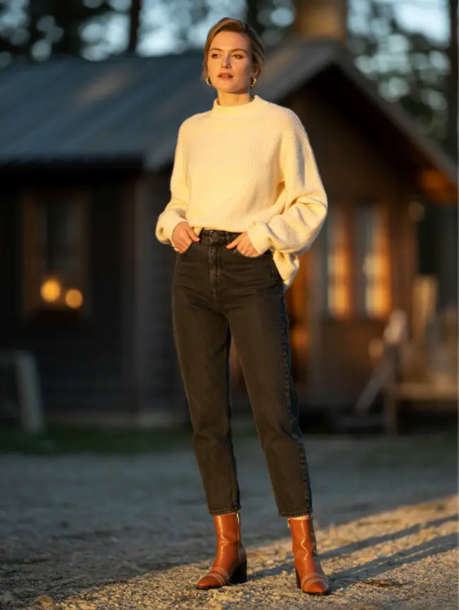winter bonfire outfit ideas for women